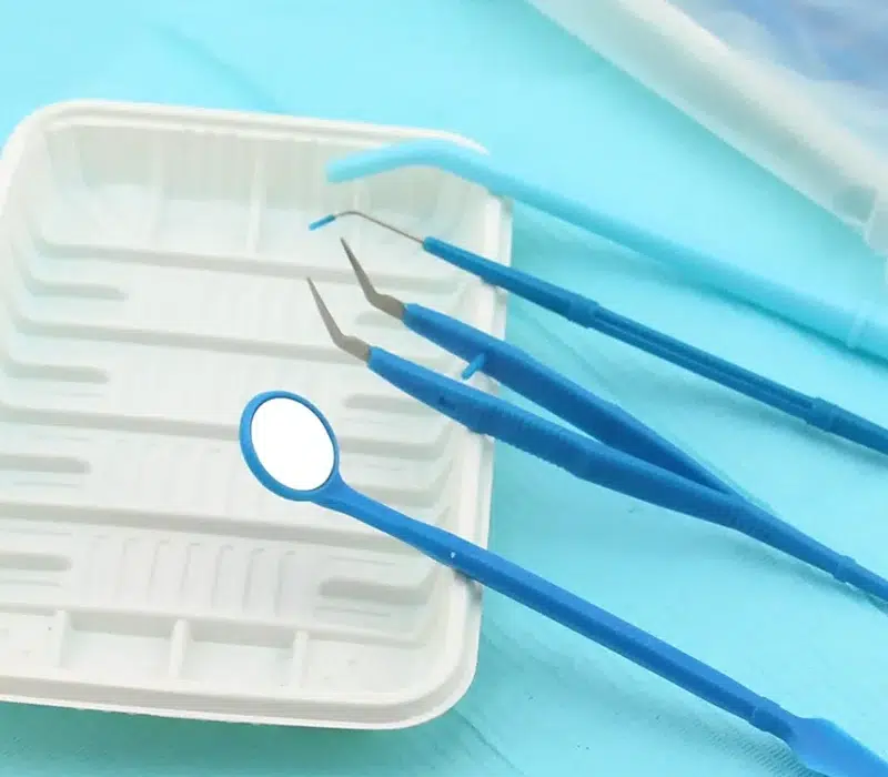 انواع ظروف یکبار مصرف دندانپزشکی