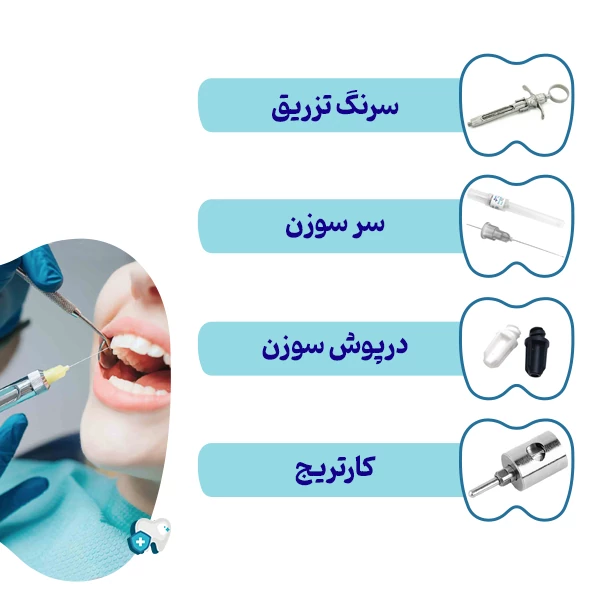 لیست وسایل دندانپزشکی